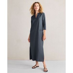 Haven Well Within Polished Lounge Split-Neck Dress Size XL SKU:420